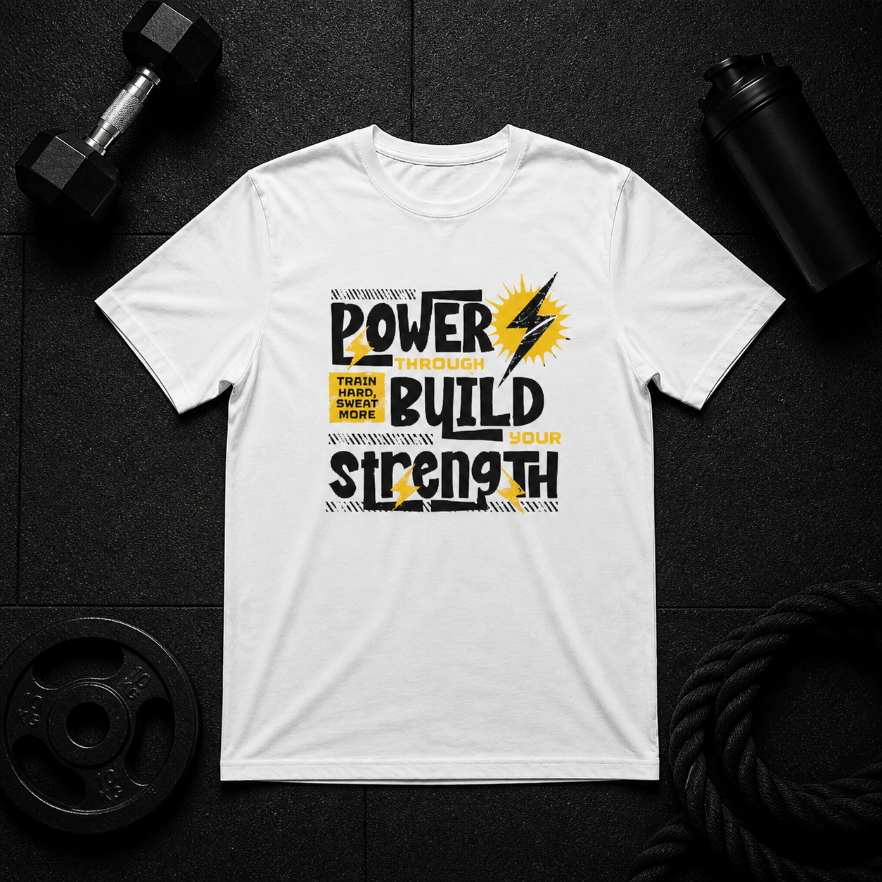 Power Through Build - Black
