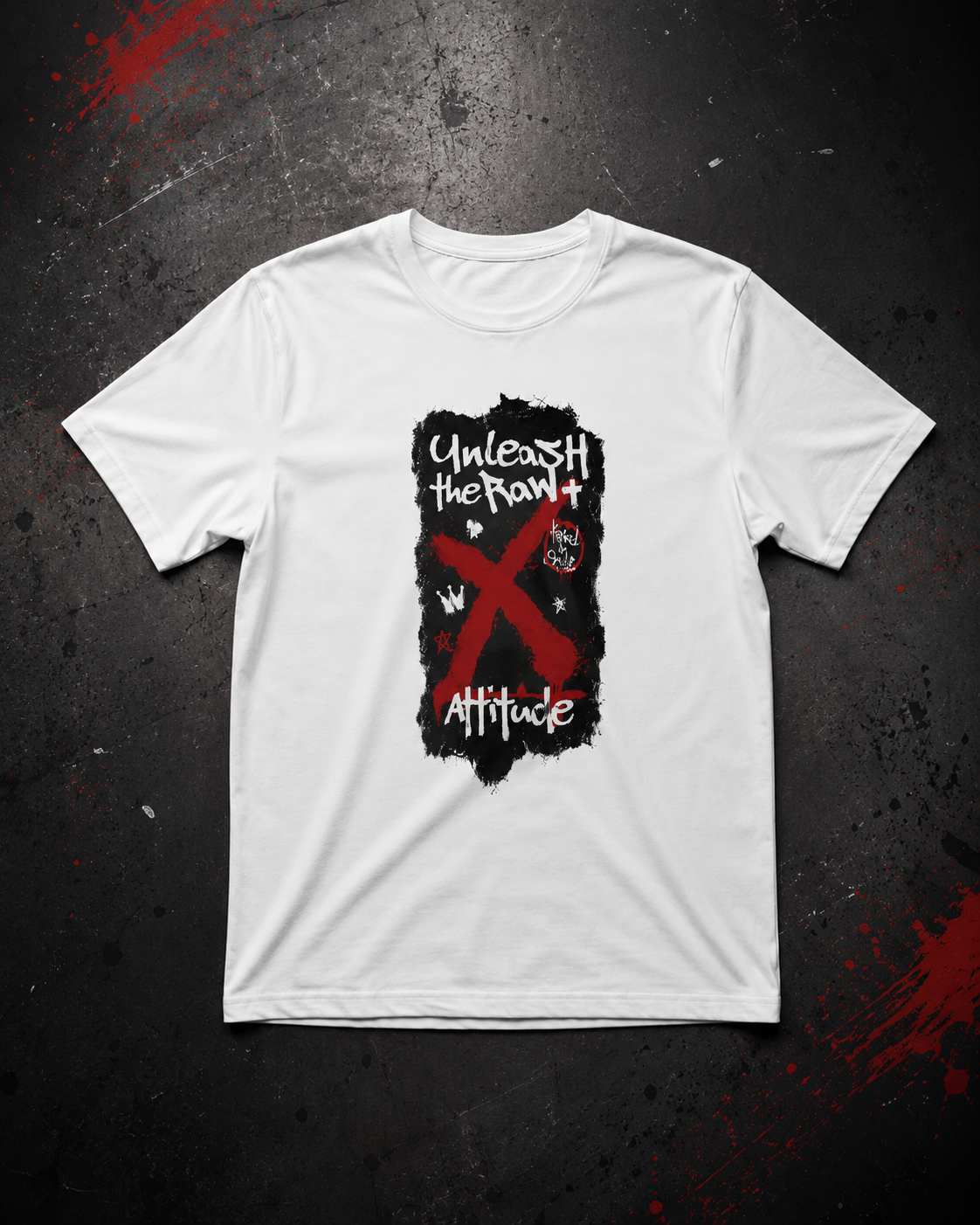 Unleash Rebel Grunge - White