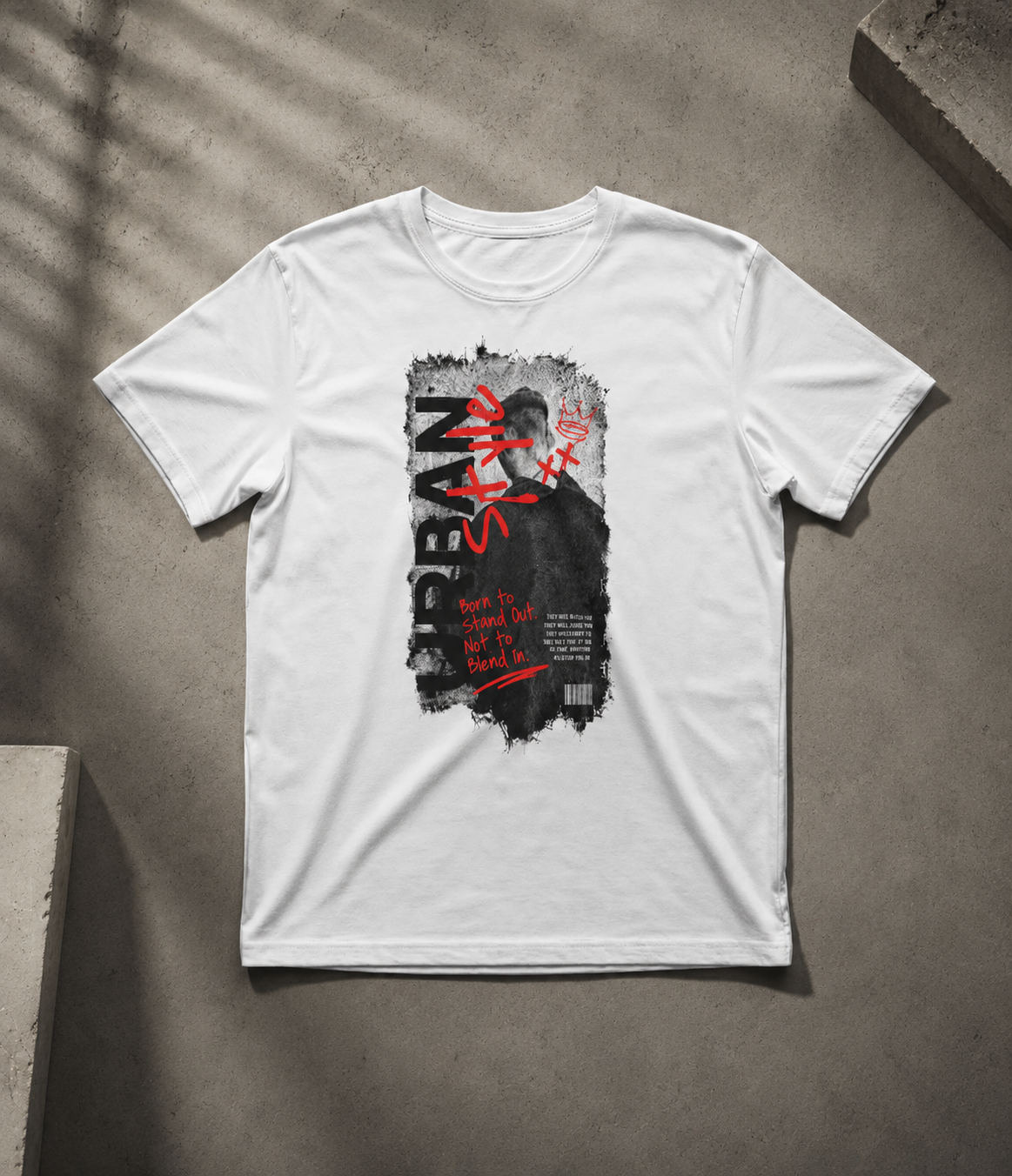 Urban Style Grunge - White