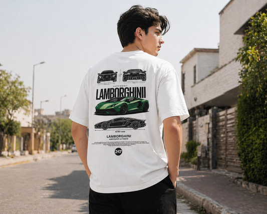 Lamborghini Tee – White