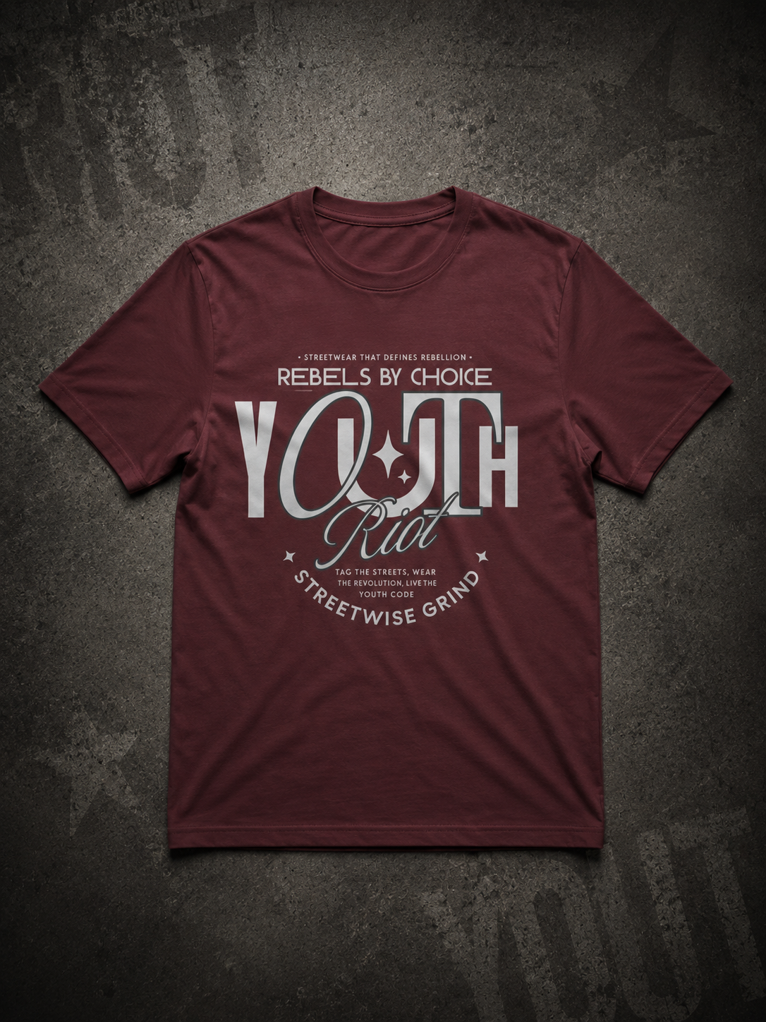 Youthful Edge - Maroon