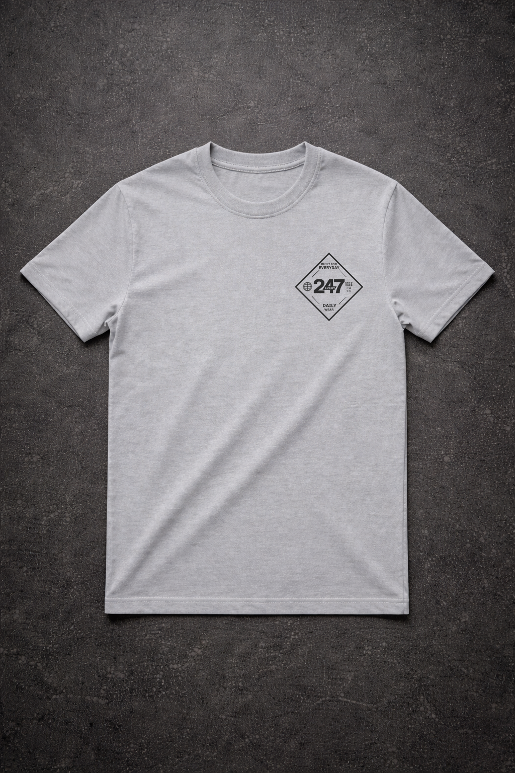 EVERY247 Basic Logo Men Regular T-Shirt