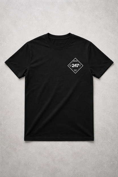 EVERY247 Basic Logo Men Regular T-Shirt