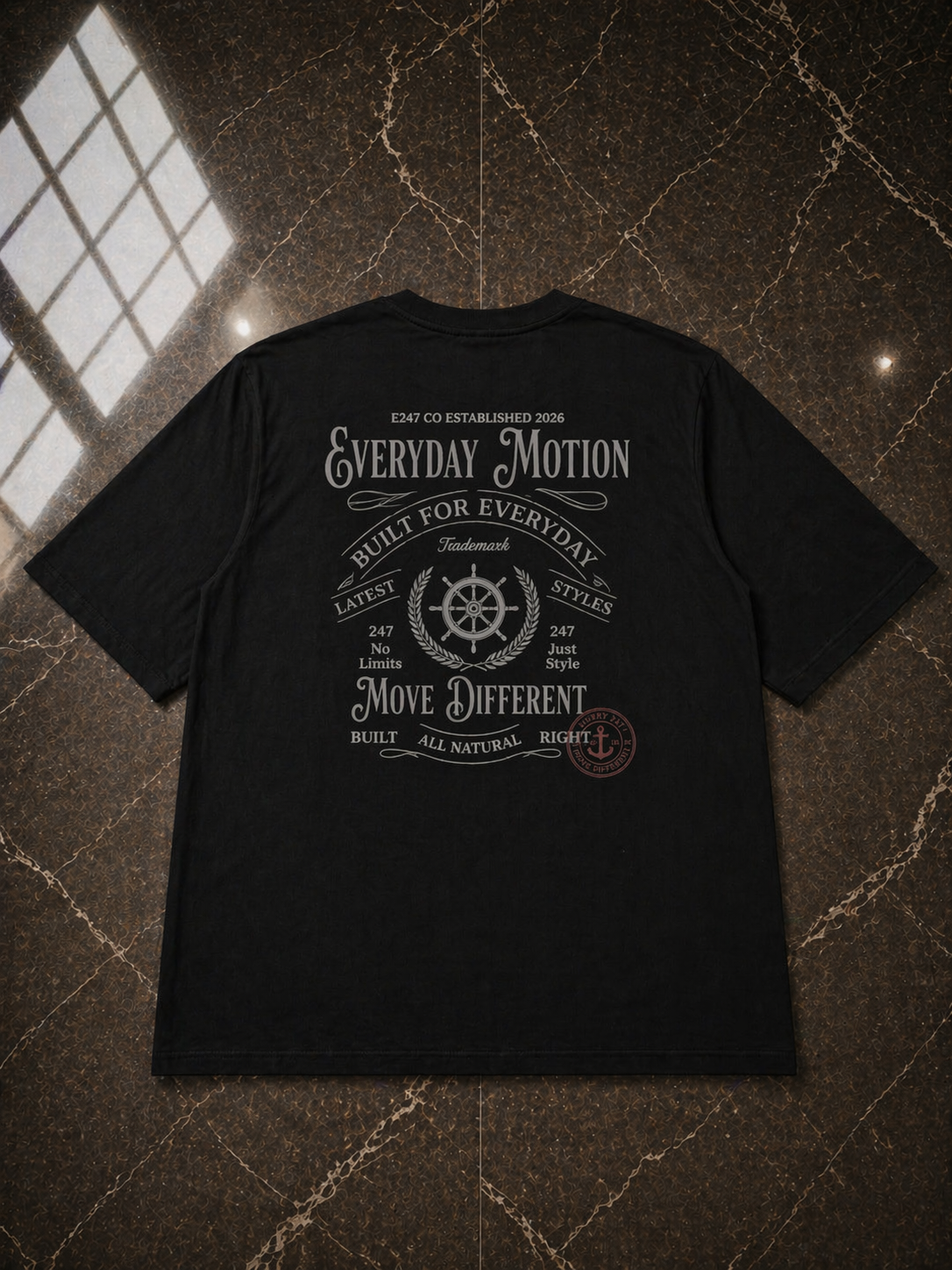 Motion Tee – Black