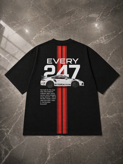 Porsche GT Tee – Black