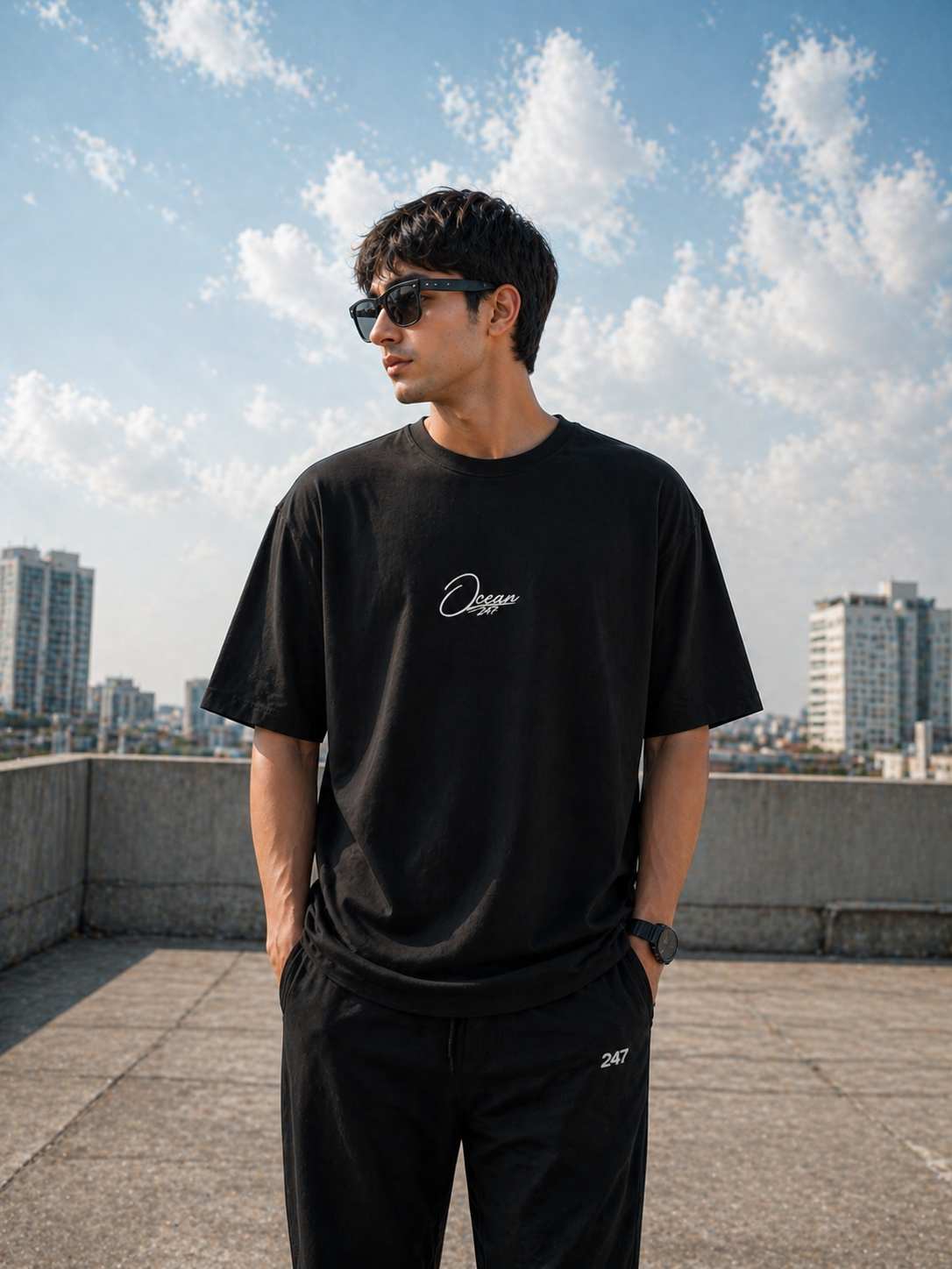 Ocean Tee – Black