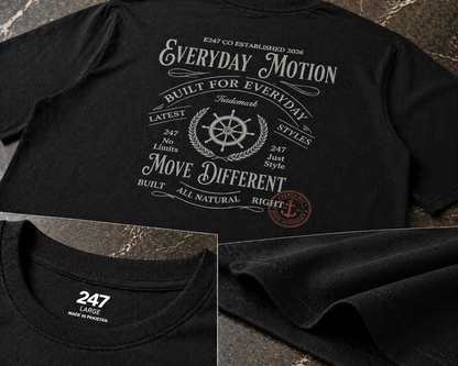Motion Tee – Black