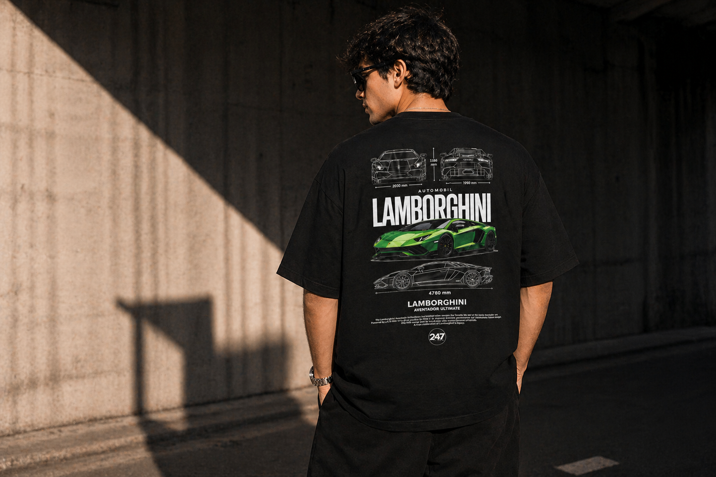 Lamborghini Tee – Black