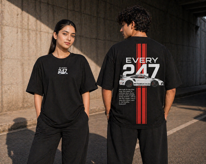 Porsche GT Tee – Black