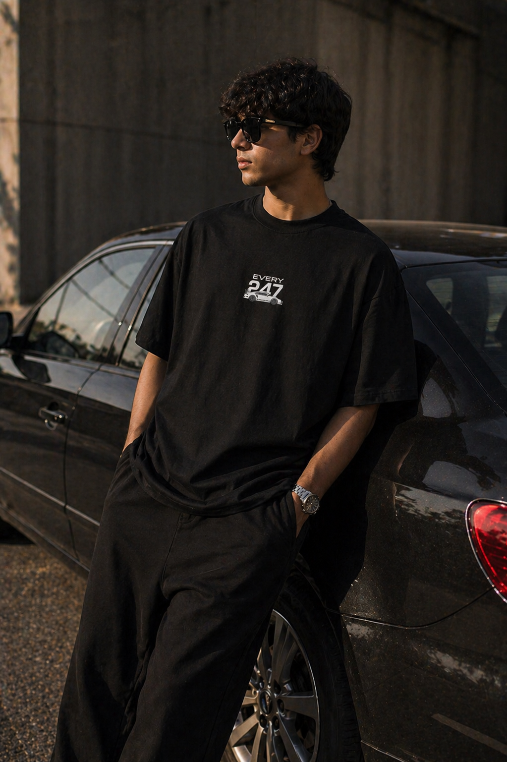 Porsche GT Tee – Black