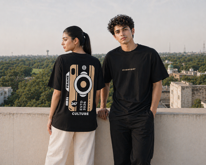 Frame Culture Tee – Black