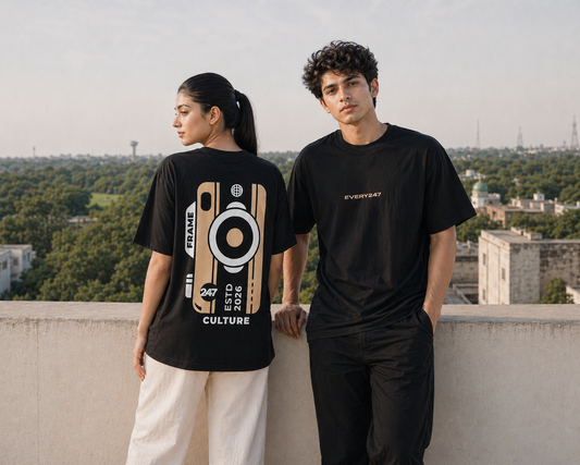 Frame Culture Tee – Black