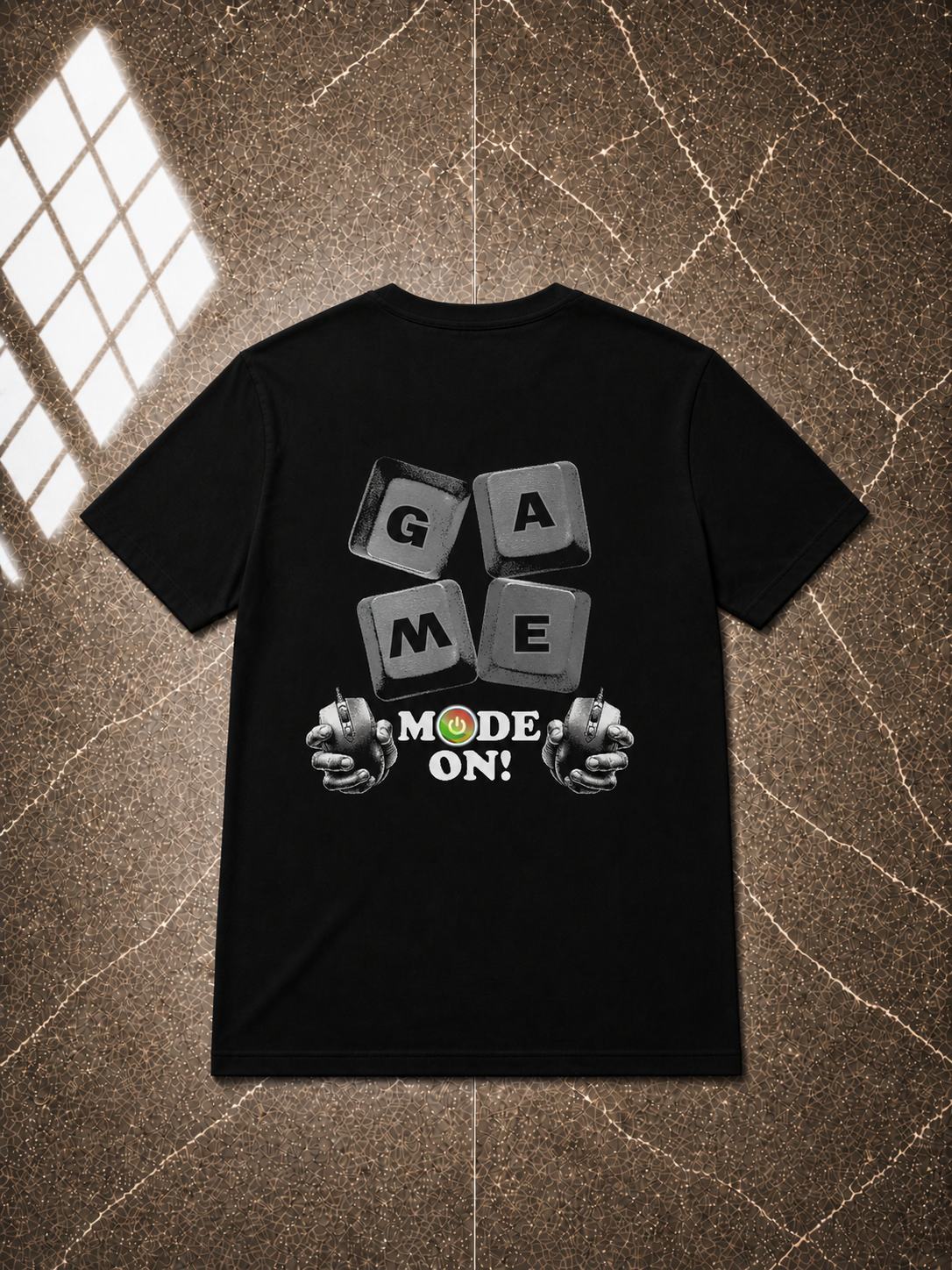 Game Mode On - Black