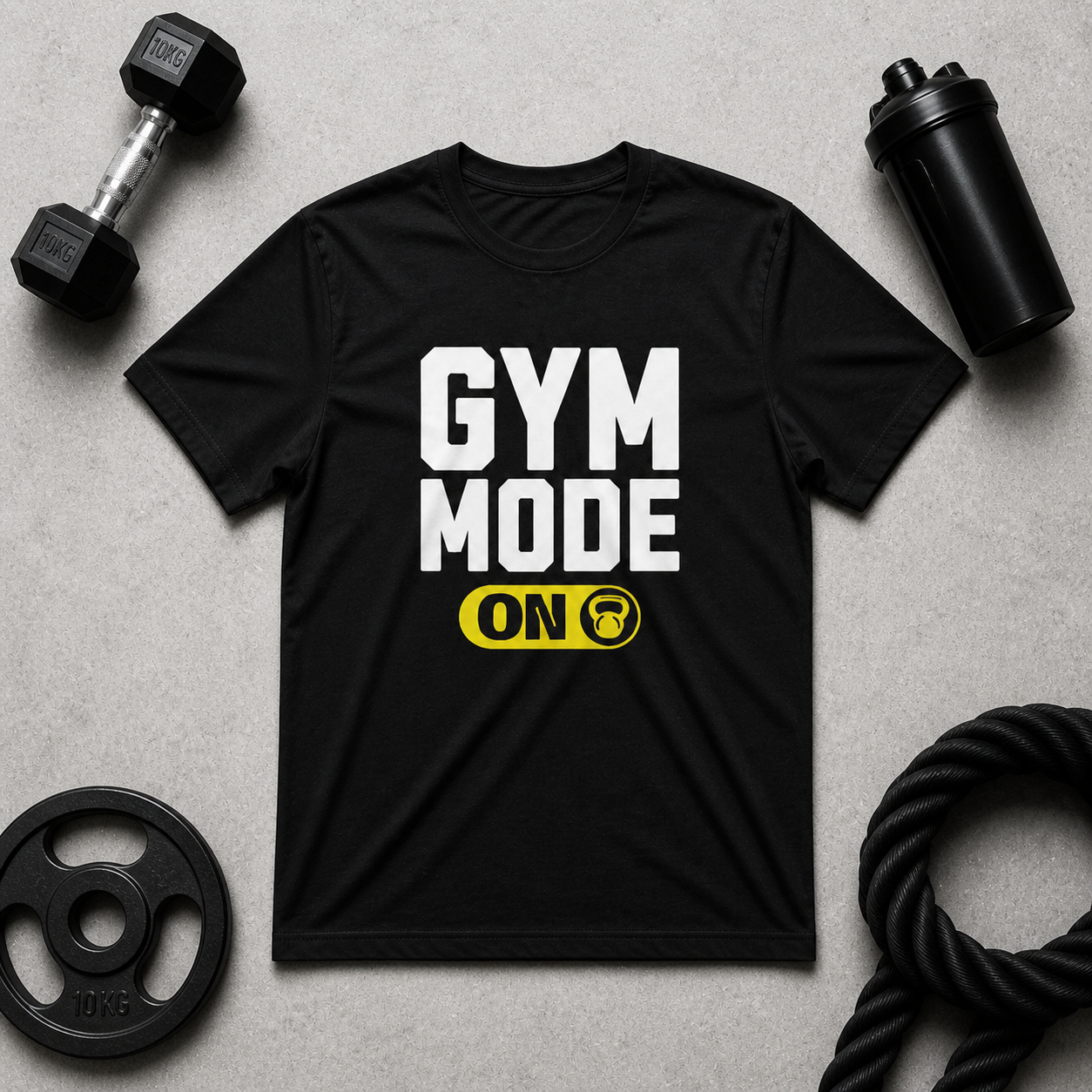 Gym Mode On - Black