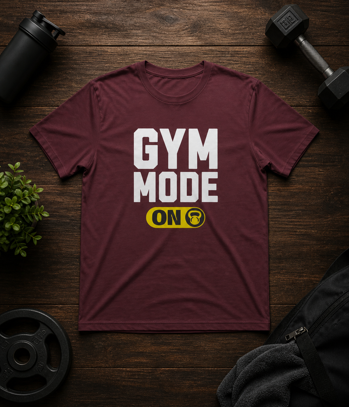 Gym Mode On - Black