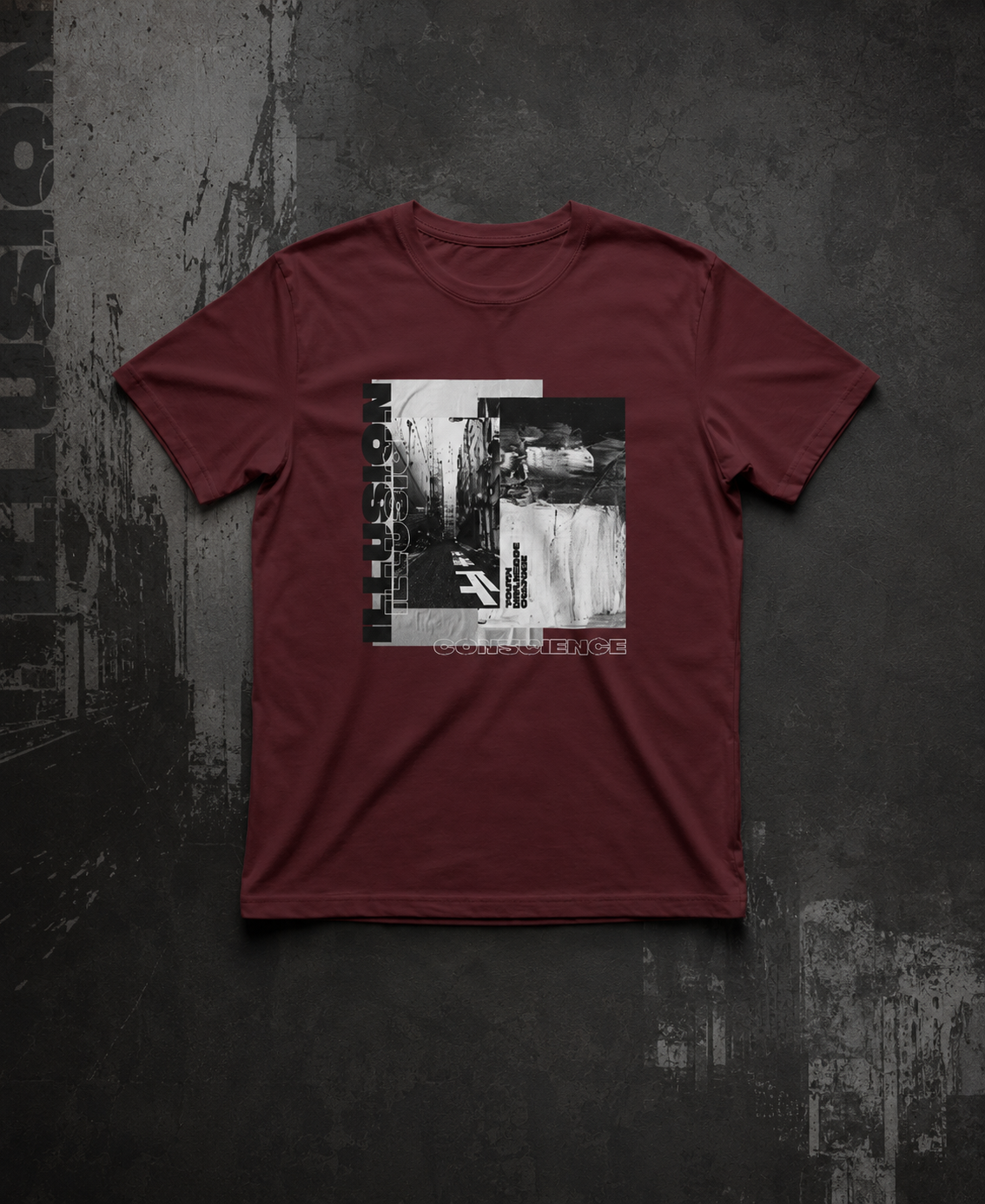 Illusion - Maroon