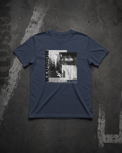 Illusion - Navy Blue