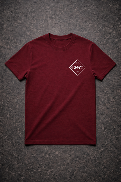 EVERY247 Basic Logo Men Regular T-Shirt