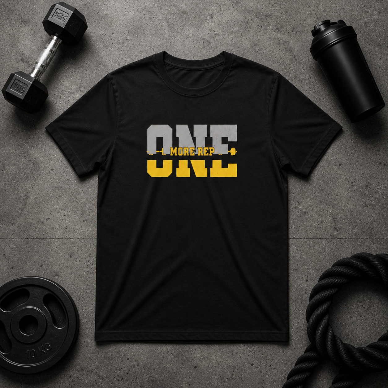 One More Rep - Black