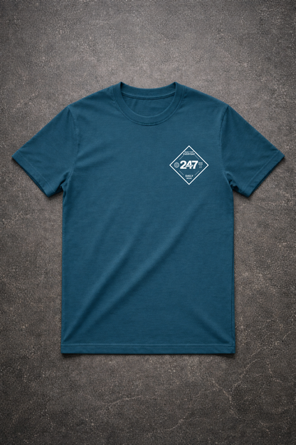 EVERY247 Basic Logo Men Regular T-Shirt