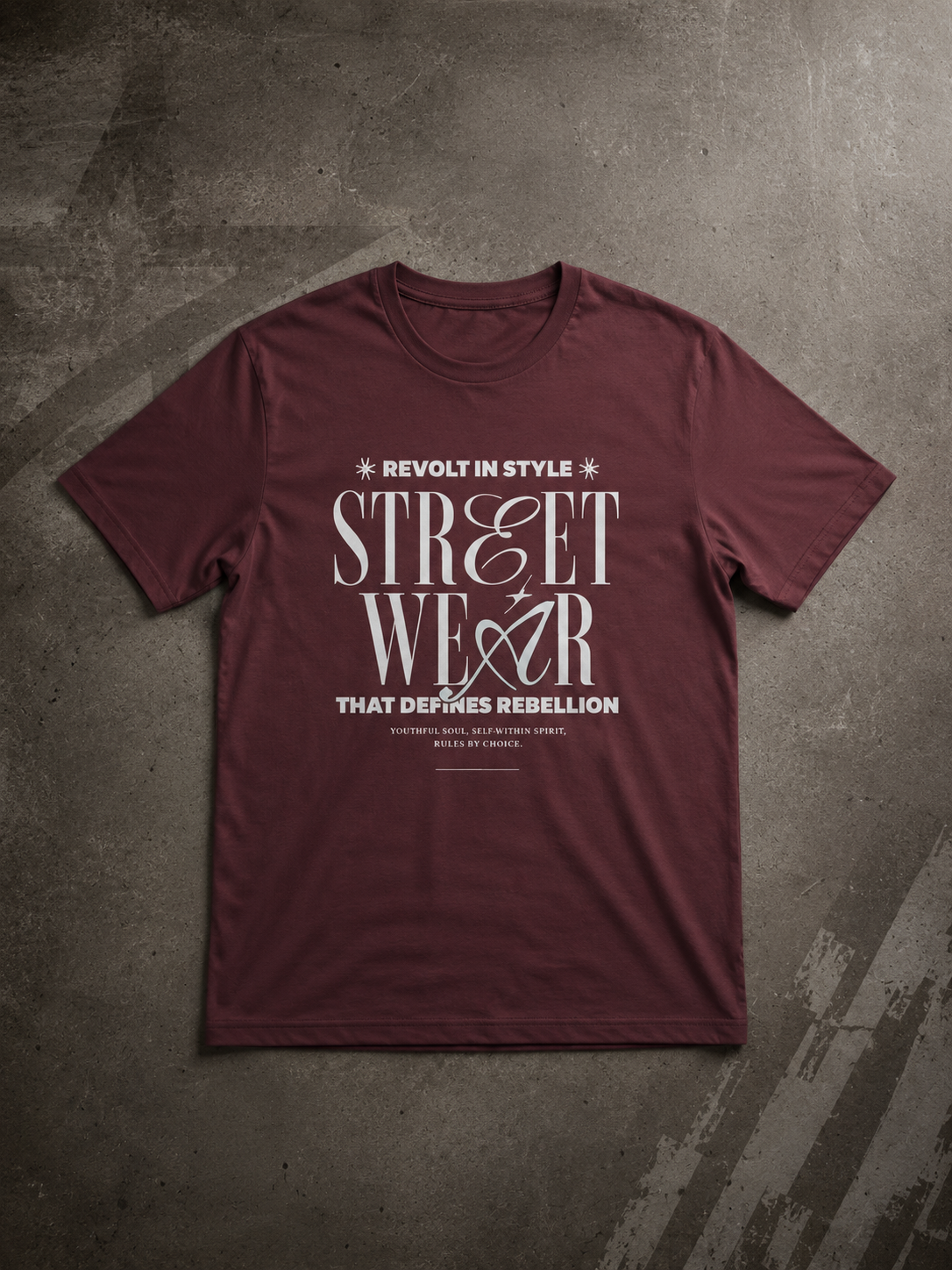 Revolt in Style - Maroon