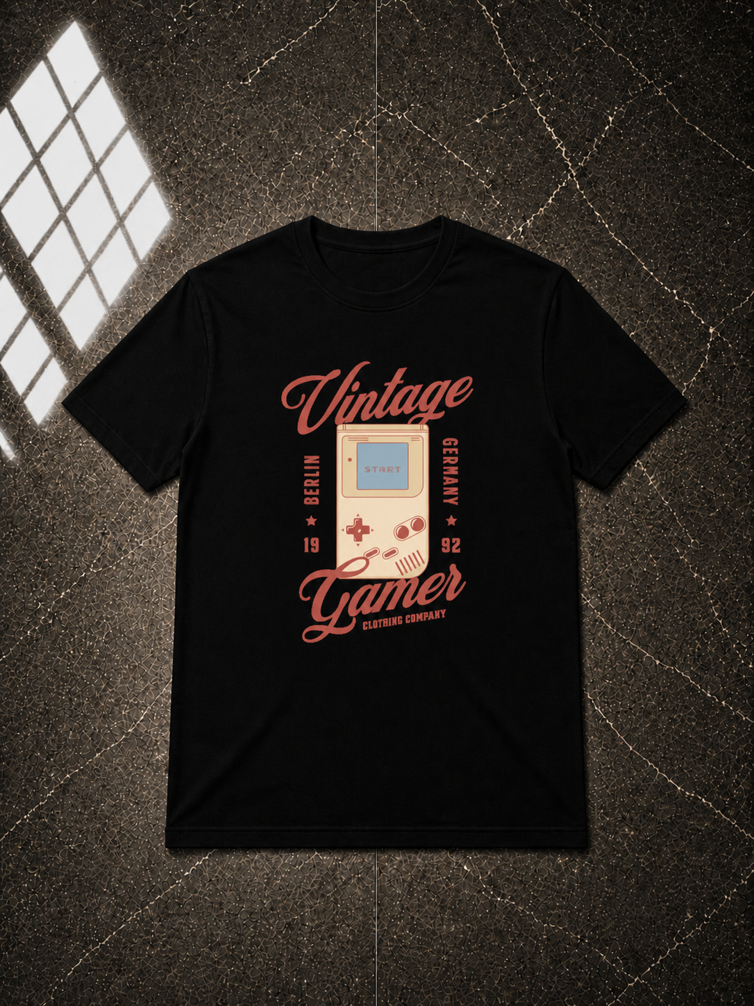 Vintage Gamer - Black