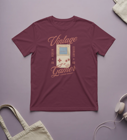 Vintage Gamer - Maroon