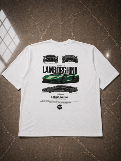 Lamborghini Tee – White